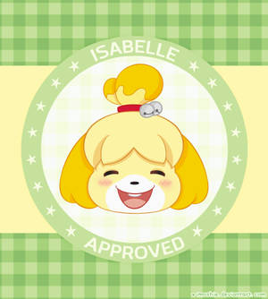 Hình nền Isabelle Animal Crossing HD đáng yêu — Galaxy Z Fold Hình nền