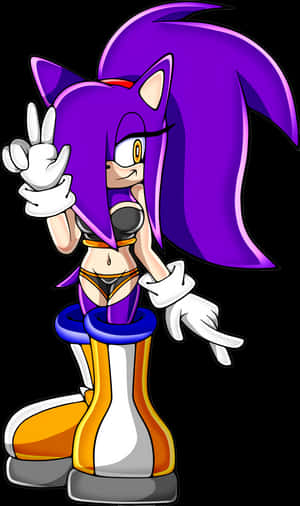 Natacha The Hedgehog - Nhân vật Sonic Nữ Nhím Tím, Tải xuống PNG HD