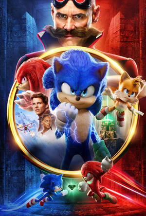 Sonic The Hedgehog Đấu Với Dr. Eggman — Xiaomi Pad Hình nền