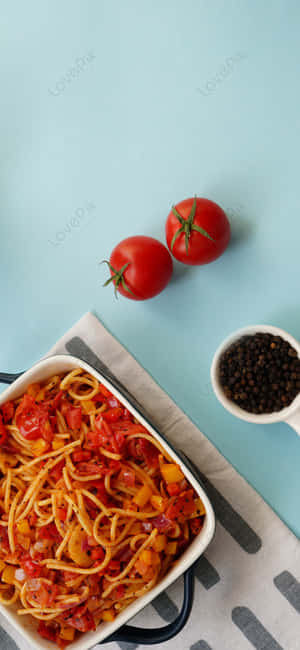 Nền Pasta iPhone X — iPhone 14 Pro Max Hình nền