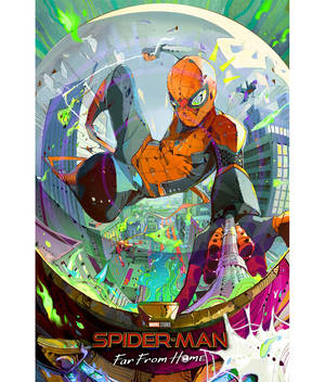 Hình nền điện thoại Spiderman Far From Home Fan Art. — Motorola Razr Ultra 2026 Hình nền