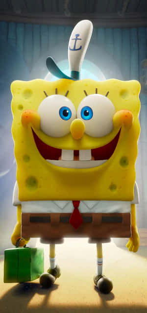 SpongeBob Pfp Cận Cảnh Nụ Cười — Oppo Find X8s Hình nền
