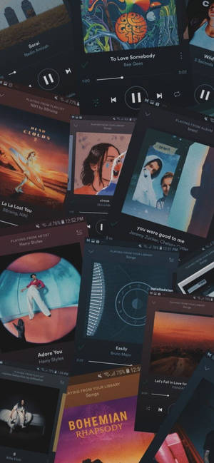 Hình nền Spotify Đang phát — iPhone 12 mini Hình nền