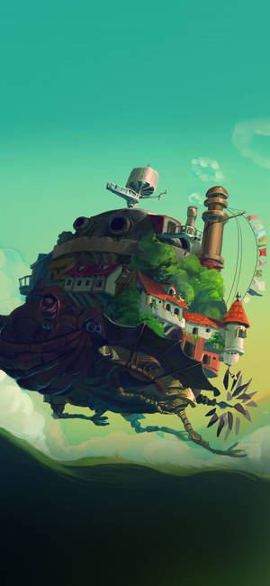 Studio Ghibli Iphone — Galaxy A07s Hình nền