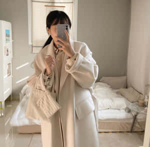 Hình ảnh Màu Be Tinh Tế — Beige aesthetic GIF Hình nền