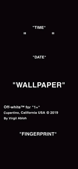 Hình nền đen Off White cho iPhone — iPhone 17e Hình nền