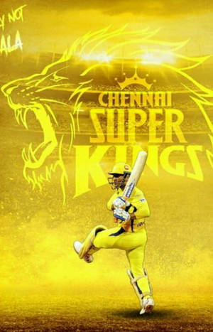 Hình nền Sư Tử Vàng Chennai Super Kings — Redmi Pad Hình nền
