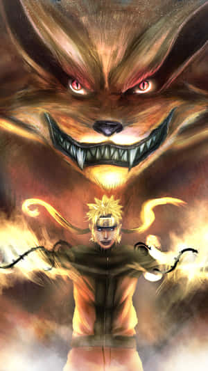 Sức mạnh của Naruto bùng nổ trong hình nền điện thoại đầy hoành tráng — Naruto điện thoại GIF Hình nền