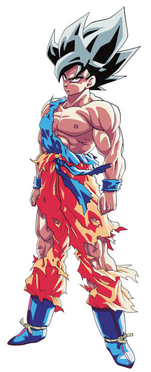 Super Saiyan Tóc Đen Son Goku iPhone — Motorola Razr Hình nền