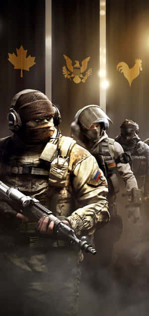 Hình nền Android Rainbow Six Siege — iPhone 12 Pro Hình nền