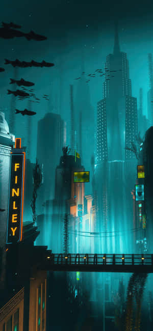 4k Bioshock Iphone — Galaxy A36 Hình nền