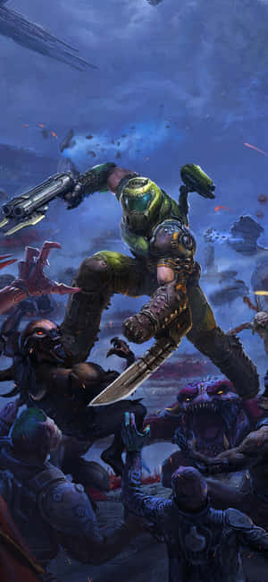 Doom Eternal iPhone — Redmi Note 15 Pro Hình nền