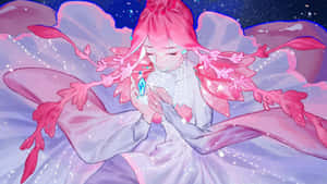 Hình ảnh Anime Aesthetic màu hồng — Thẩm mỹ hồng Hình nền