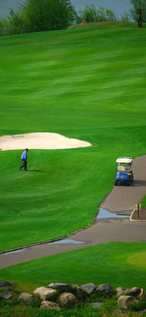 Nền Sân Golf iPhone X — iPhone 12 Hình nền