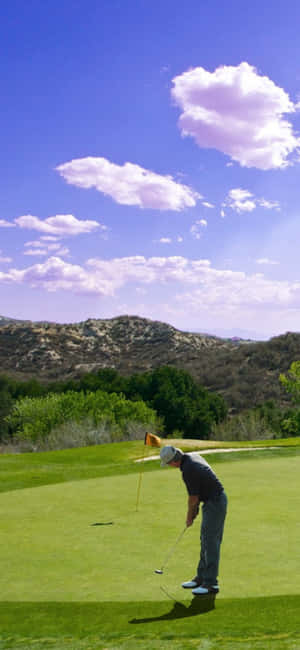 Nền sân golf Iphone X — iPhone 17 Hình nền