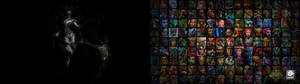 Hình nền avatar màn hình kép. — 3840x1080 Hình nền