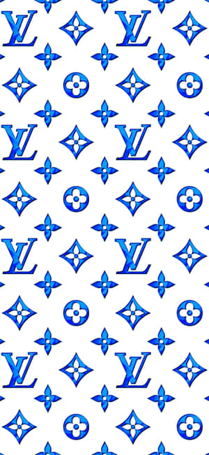 Louis Vuitton Blue — Oppo F29 Hình nền
