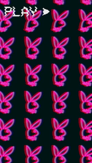 Thẩm mỹ Y2k Chú thỏ Playboy Màu hồng
