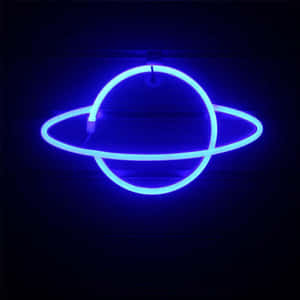 Hình ảnh thẩm mỹ neon xanh — Thành phố neon Hình nền