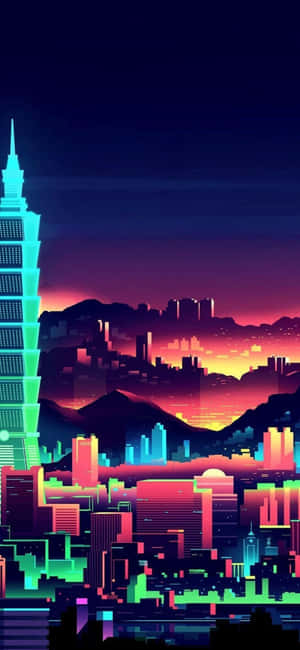 Phố Cổ Điển Thập Niên 80 — Oppo Reno15c Hình nền