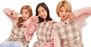 Thành Viên Twice Tạo Dáng Thoải Mái