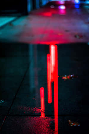 Hình nền Neon City — Xiaomi Pad 8 Hình nền