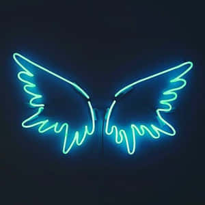 Hình ảnh phong cách xanh neon — 霓虹蓝美学 Hình nền