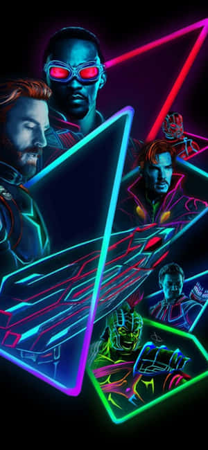 Hình nền Iphone Neon — Oppo Reno16 Hình nền