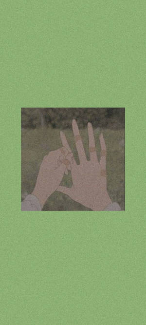 Green Anime Aesthetic — POCO M7 Hình nền
