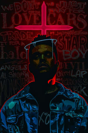 The Weeknd biểu diễn trên sân khấu — Vivo Pad SE Hình nền