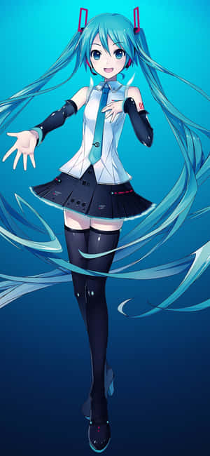 Hình nền Hatsune Miku — Nothing Phone (3a) Hình nền