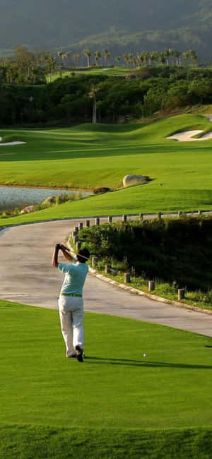 Nền sân golf Iphone X — POCO M Hình nền
