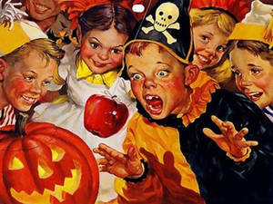 Tiệc Halloween Trẻ Em Phong Cách Cổ Điển