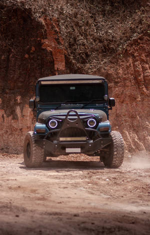 Tinted Mahindra Thar 4K — Galaxy Tab Active5 Pro Hình nền