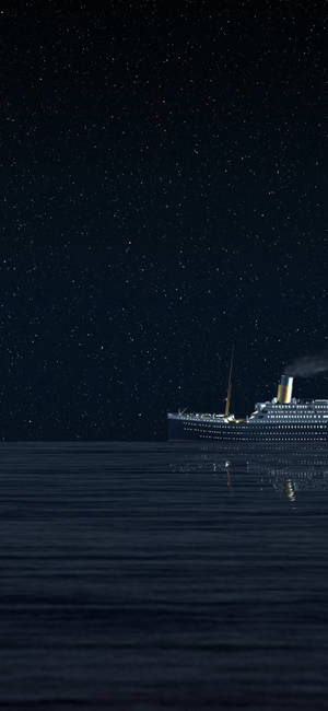 Hình nền Titanic đêm đầy sao — iPhone 14 Plus Hình nền