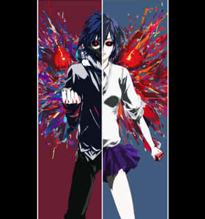 Tokyo Ghoul Pfp Touka Và Ayato — Huawei Mate X7 Hình nền