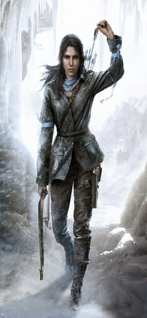Hình nền Rise Of The Tomb Raider iPhone Xs Max — iPhone 11 Pro Max Hình nền