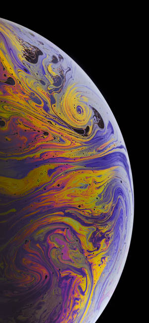 Hình nền Trái đất thạch anh tím Iphone Xs — iPhone Xs Hình nền