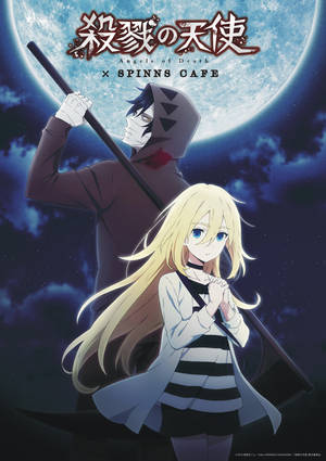 Hình nền áp phích anime Angels Of Death với các nhân vật — OnePlus Pad 3 Pro Hình nền