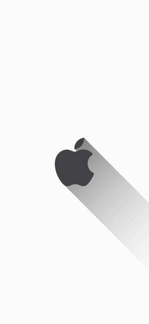 Trắng iPhone Logo Apple — Galaxy S24 Hình nền