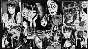 Tranh ghép Tomie Kawakami của Junji Ito