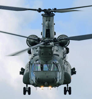 Boeing CH47 helicopter aerospace display wallpaper — Oppo Find N5 Hình nền