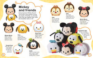 Hình nền Tsum Tsum Mickey và Những Người Bạn — Giảm bão hòa Hình nền