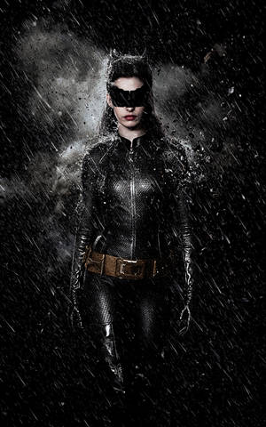 Hình nền chân dung Catwoman The Dark Knight. — Galaxy Tab S10 Ultra Hình nền