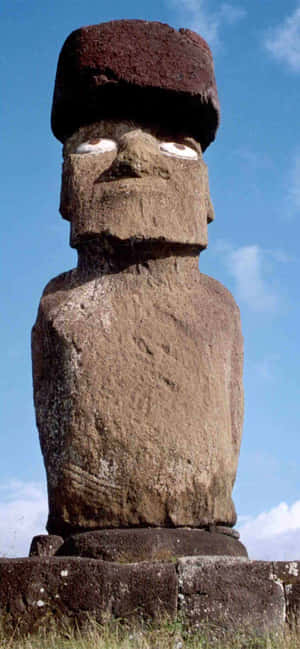 Ahu Ko Te Riku Complete Moai — Motorola Edge 70 Hình nền