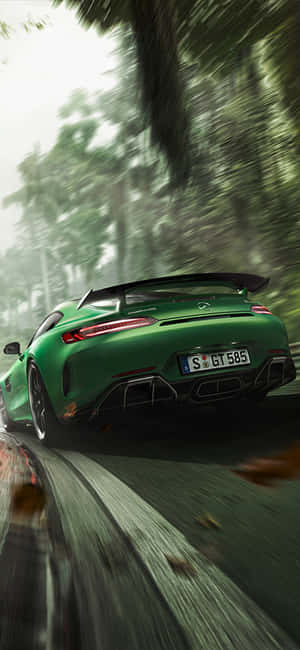 Hình nền iPhone X AMG GT-R — iPhone 11 Pro Hình nền