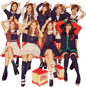 Twice Nhóm Nhạc Kpop Đồng Phục Học Sinh