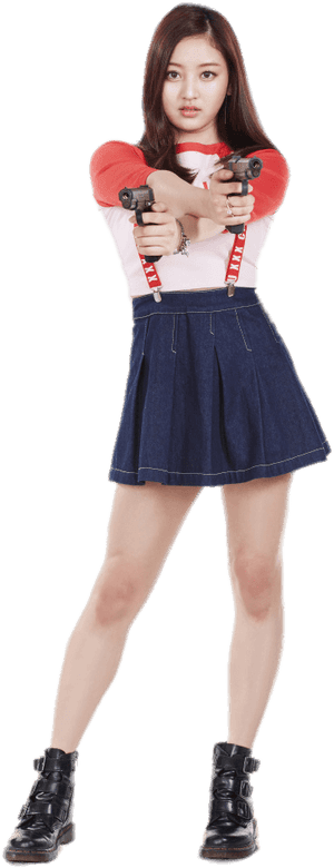 Twice Thành Viên Tạo Dáng Hành Động