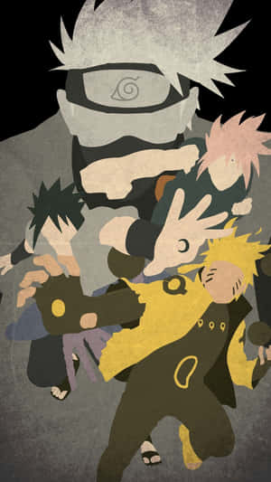Naruto Aesthetic Điện Thoại — Anime Phone Hình nền