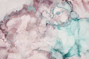 Vệt Vân Mây Màu Phấn — Xanh pastel Hình nền